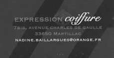 Expression coiffure
